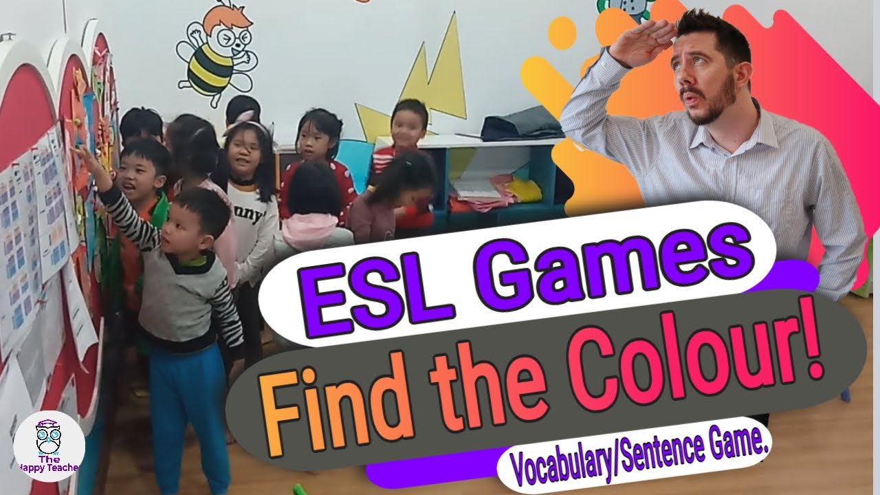 Find The Colour | ESL Review Game [ESL:GAMES AND ACTIVITIES] - YouTube