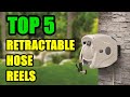 Top 5 best retractable hose reels 2022  special for any gardens