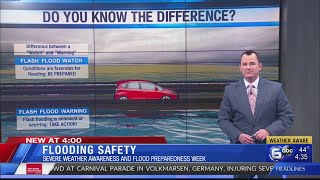 Severe Weather Awareness Week: Flooding safety
