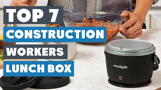 Fuel Your Workday: 7 Best Lunch Boxes for Construction Workers