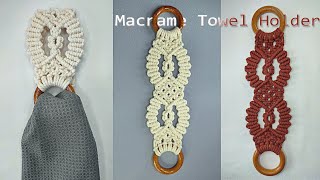 DIY Macrame Towel Holders | Macrame Tutorials