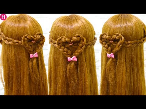 머리 예쁘게 묶는법 💕 머리묶는법 - YouTube