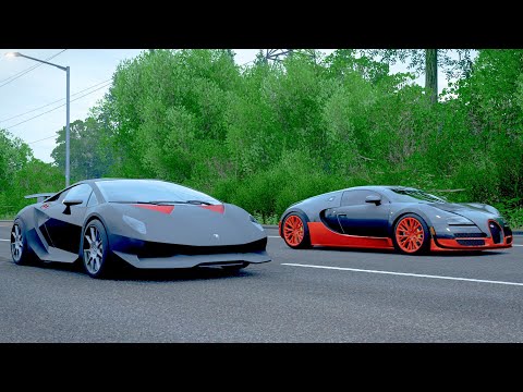 bugatti-veyron-ss-vs.-lamborghini-sesto-elemento---forza-horizon-4-drag-race