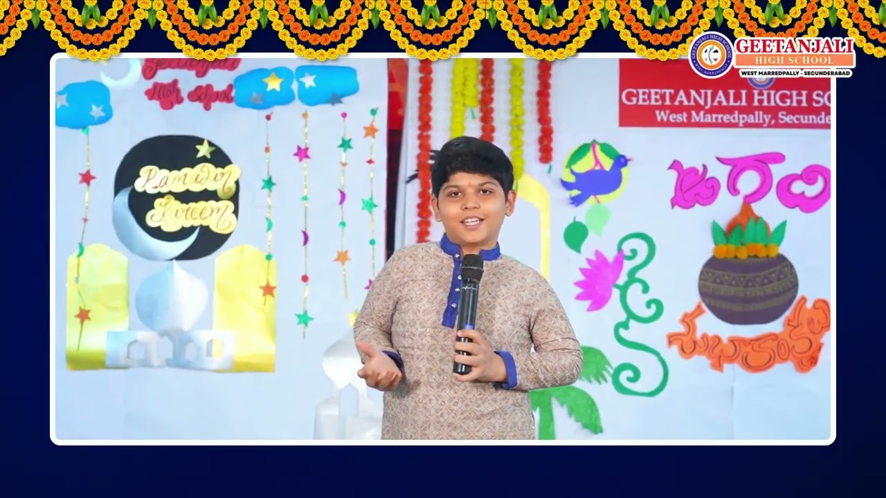 🌸✨ Ugadi & Ramadan Celebrations 🌙🌿Geetanjali High School, West Marredpally