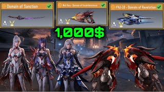 I BOUGHT ALL OF THE NEW CODM X HONKAI COLLAB SKINS! 