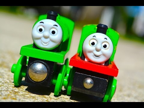 Thomas The Tank Engine BRIO Percy - A Wooden Railway Toy Train Review