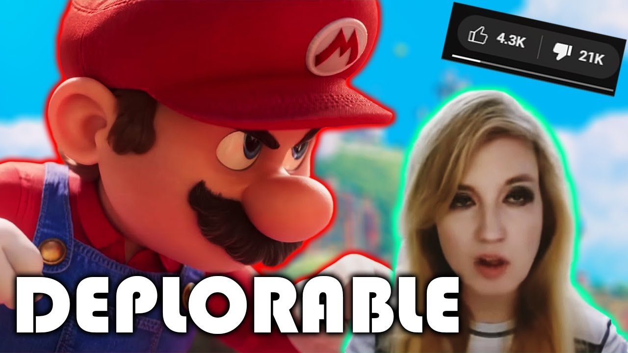 "The Mario Movie (2023) is DISTURBING AND OFFENSIVE!!" | Grace Randolph Doesn't Understand Mario...