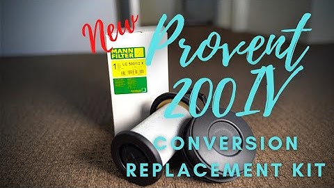 PROVENT 200 / OIL CATCH CAN / CONVERSION KIT 200 IV / 40K FILTER ELEMENT REPLACEMENT