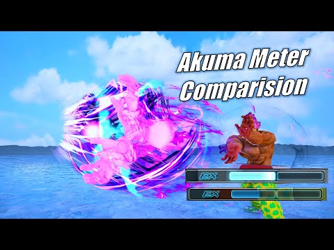 Akuma Meter Gain Season 1 VS Season 3 Comparison  Tekken 7