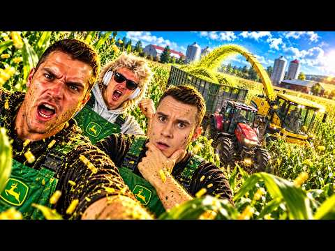 STARTING ANOTHER FIELD!😁FULL-THROTTLE SILAGE ACTION WITH THE WHOLE CREW |MPG|