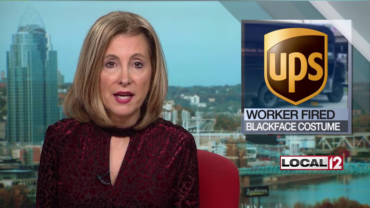 Sharonville UPS worker fired after wearing blackface as part of Halloween costume