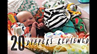 WEEK 1: Newborn Cloth Diaper REVIEWs at 6lbs