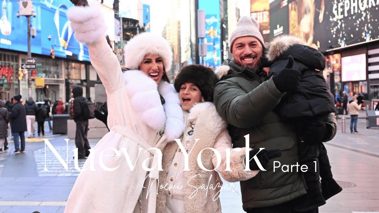 Nuestro viaje a Nueva York 🇺🇸✈️ | VLOG NYC Parte 1| Noemí Salazar
