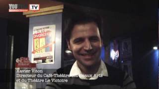 Xavier Viton nous parle du théâtre Le Victoire et du Café des Beaux Arts à Bordeaux