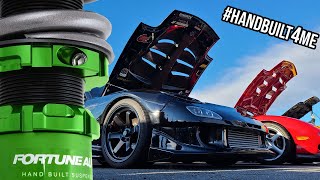 Fortune Auto Coilovers Install - RX-7 FD R2