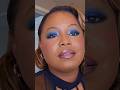 AMAZING BLUE MAKEUP #shorts #short #blueeyes #VIRAL