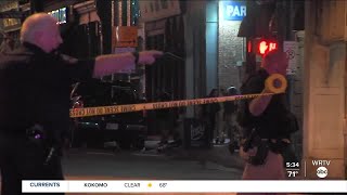 Man shot in downtown Indianapolis, at South and Meridian