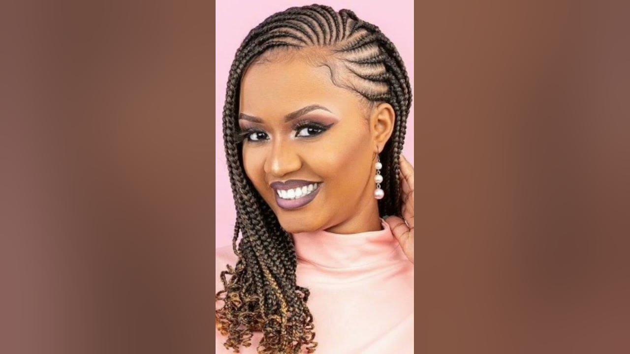  beautiful cornrow braids - YouTube