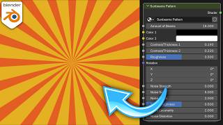 Procedural Sunbeams Pattern (Blender Tutorial)