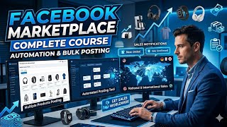 Facebook Marketplace Work Complete Course || Facebook Marketplace Automation & Bulk Posting