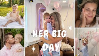 ￼ “EMOTIONAL” Our BABY GIRL turns ONE🥹✨🎀