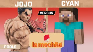La Mechita 2024: Jojo (Kazuya) vs Cyan (Steve) - Pools screenshot 5