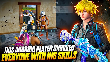 A Highly Skilled Android Player in BGMI - PUBG mobile | Fastest 5 Finger 1v4 Clutches