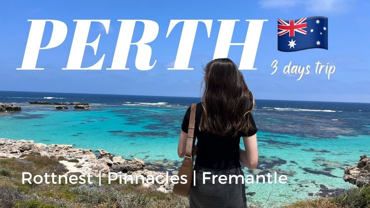 【Perth Trip】2泊3日で行くパース旅行✈️ 世界一美しく住みやすい街 | ロットネスト島, ピナクルズ, フリーマントル