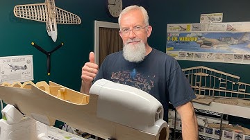 Top Flite .60 size P-40E Warhawk Build: Part 23 (Assembling the plastic cowl)