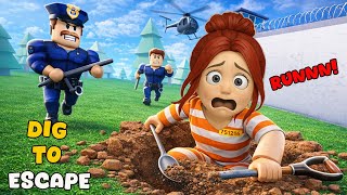 Naghukay Ako Sa Prison Para Makatakas Dig To Escape Roblox Tagalog