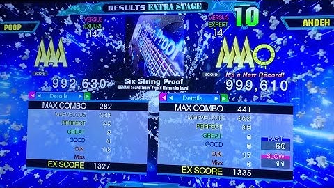 [DDR A20+] Six String Proof (ESP-14) 999,610 PFC