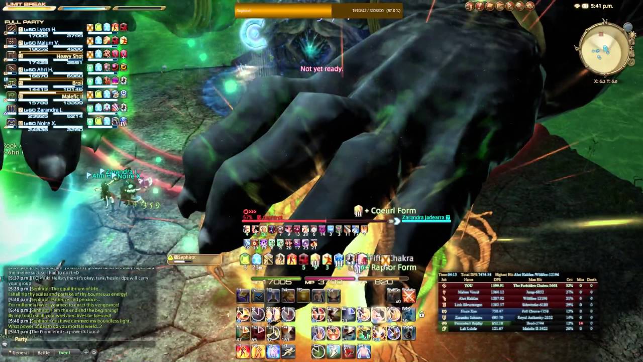 Final Fantasy XIV - Sephiroth Extreme - MNK PoV