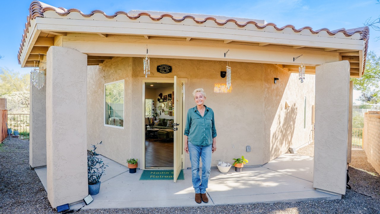 How She Lives for Free Using Her Backyard Tiny Home
