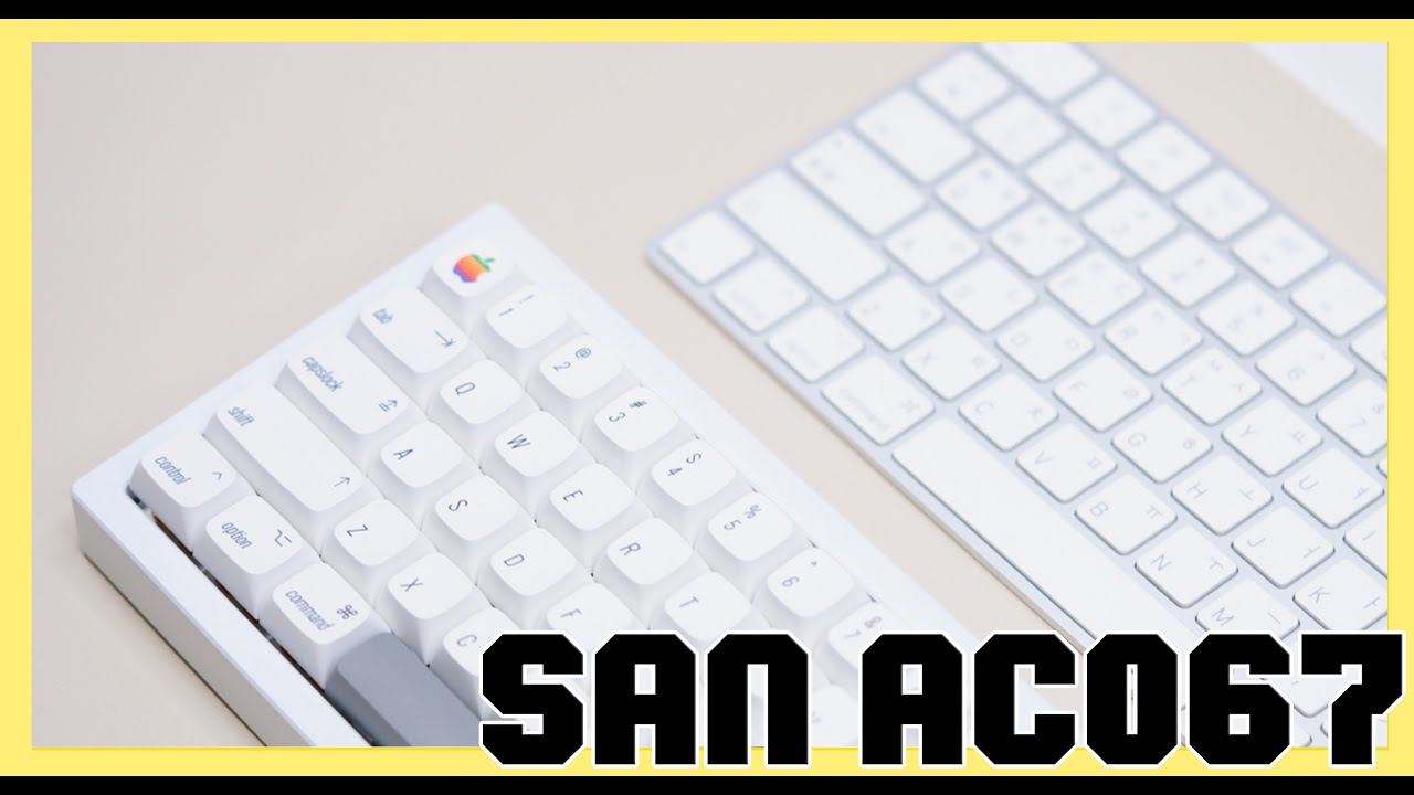 [4K] 맥에다 쓸 풀알루미늄 무선 키보드 만들기