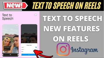 New Instagram Update Text To Speech On Reels || Text To Audio On Reels Update Instagram