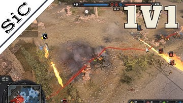 A SiC Play: Company Of Heroes 3 - MP Tech Test: The Tiger Is A BEAST!