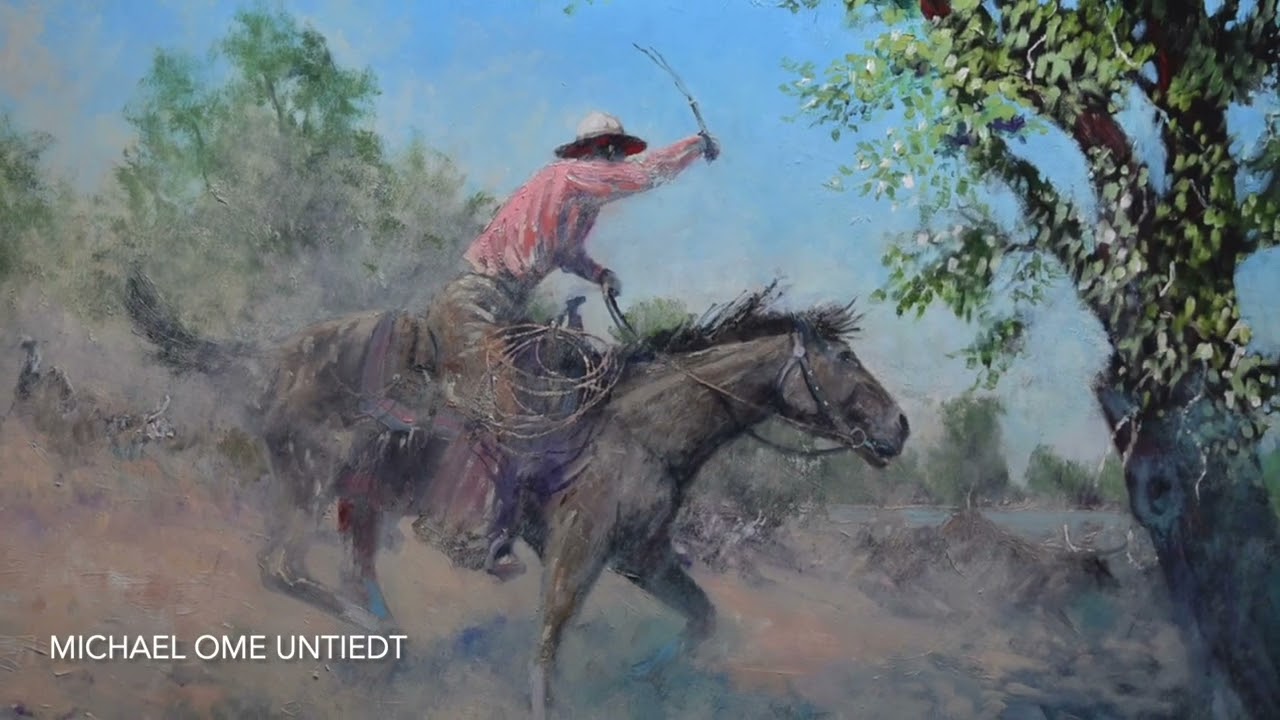 American Painter Michael Ome Untiedt in EquuStyle Art & Travel Magazine Winter 2023 Issue