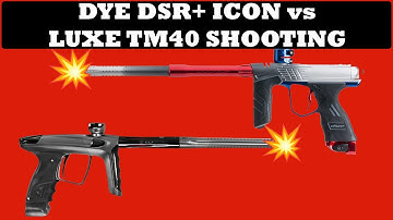 COMPARISON VIDEO: Dye DSR+ Icon vs the Luxe TM40 Shooting Test | Punishers Picks