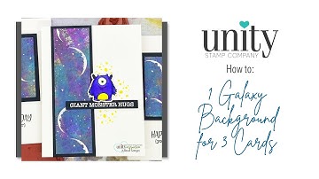 Unity Quick Tip: 1 Galaxy Background for 3 Cards