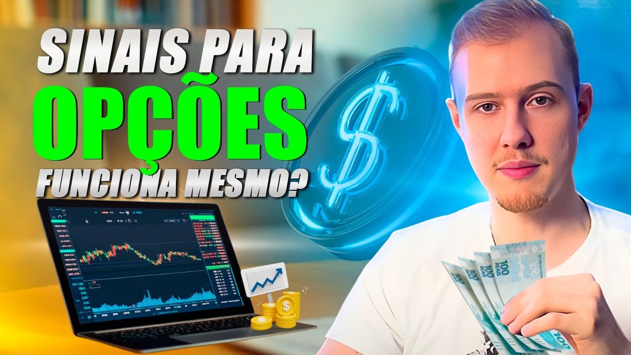 SINAIS para OPÇÕES BINÁRIAS FUNCIONA?  - Vale a PENA mesmo?