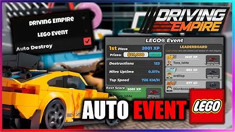 [LEGO®] Driving Empire🏎️ Car Racing Script - AUTO LEGO EVENT