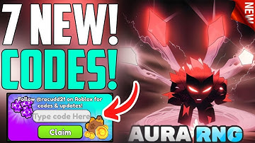 *NEW* ALL WORKING CODES FOR AURA RNG IN ROBLOX - AURA RNG CODES