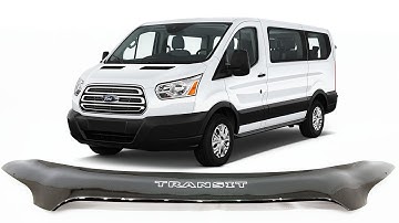 Ford Transit Custom  Bonnet Protector Bug Shield Hood Deflector Guard