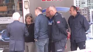 Annesinin Tedavisi Için Tıp Merkezine Geldi, Bina Tuğlaları Kafasına Düştü