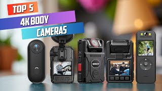 Celebrity Top 5 Best 4K Body Cameras 🔥 | Police Body Mini Cam with Night Vision, GPS & Long Battery Life Wealth