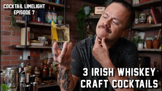 Detailed 3 Irish Whiskey Craft Cocktails | Cocktail Limelight Details