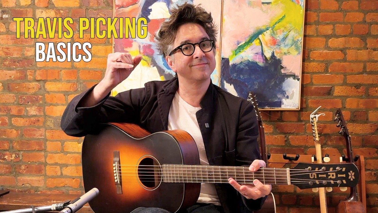 Learn This Versatile and Inspiring Fingerstyle Guitar Technique: Travis Picking Basics + TAB!