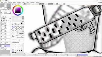 Creating a Comic in Paint Tool Sai With a Mouse 2 Part 1