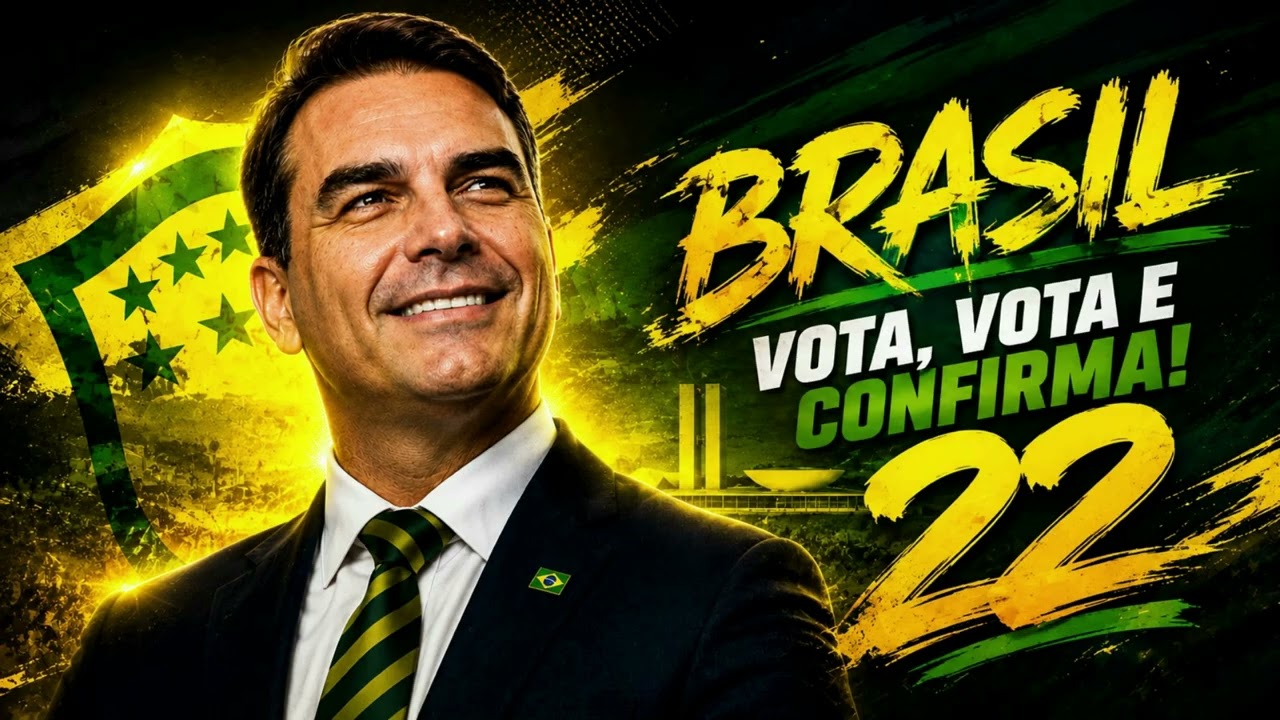FLÁVIO BOLSONARO LAMBADA PARA PAREDÃO – Música Oficial Eleições 2026