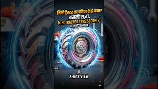 Inside Tractor Tyre Factory | Tractor Tyre Manufacturing Process India🚜🔥 #shorts
